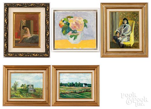 ADOLF KONRAD (1915-2003), OIL ON