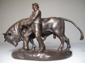 Adolf Pohl Bronze sculpture of