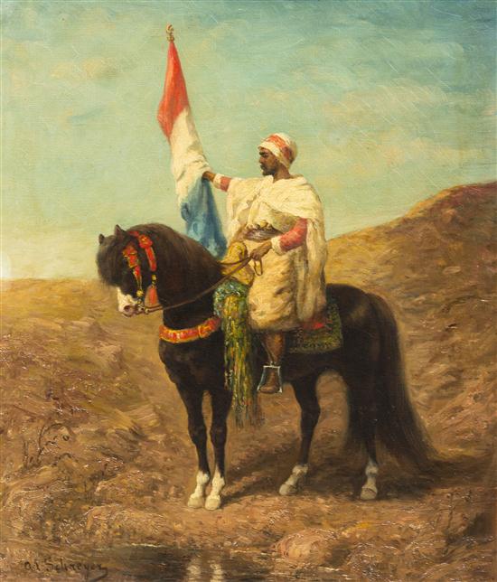 Adolf Schreyer (German 1828-1899)