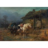Adolf Schreyer German, 1828-18
