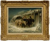 Adolf Schreyer painting (Germa