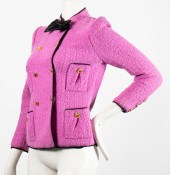ADOLFO TWINSET WOOL BLAZER & S