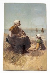 ADOLPH ARTZ ATTR. 'FAMILY ON B