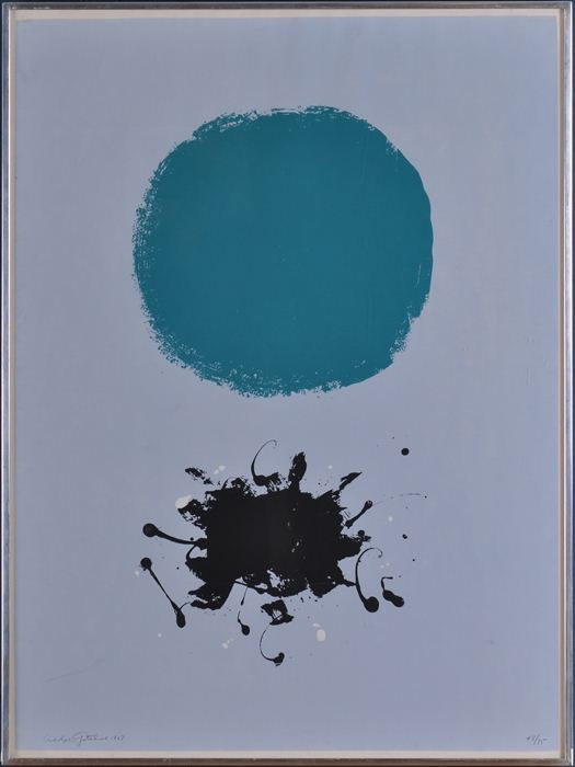 ADOLPH GOTTLIEB (1903-1974): "BLACK
