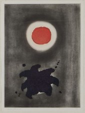 ADOLPH GOTTLIEB "NIGHT GLOW" E