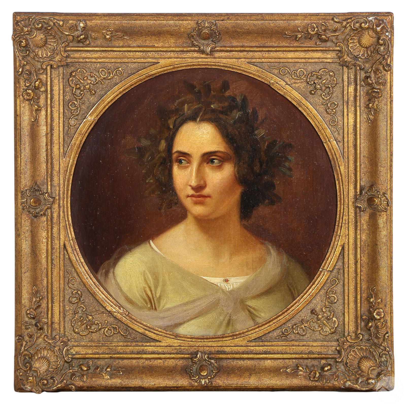 ADOLPH HENNING 1809-1900 ANTIQUE
