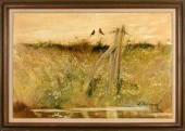 Adolph Sehring oil on masonite