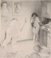 Adolphe Leon Willette (French,