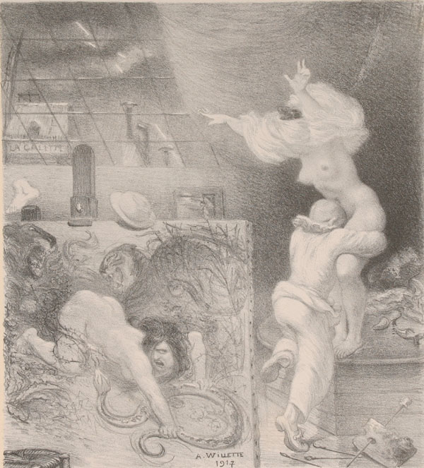 Adolphe Leon Willette (French,