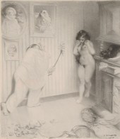 Adolphe Leon Willette (French,