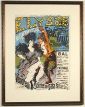 ADOLPHE WILLETTE LITHOGRAPH AD