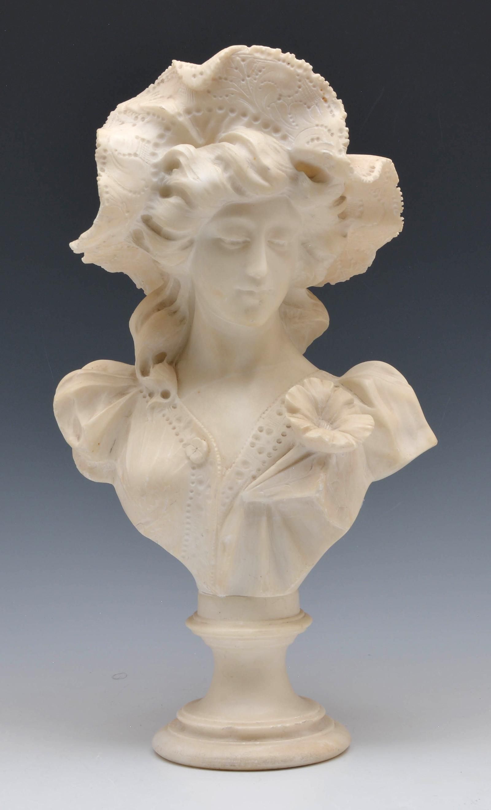 ADOLPHO CIPRIANI, CARVED MARBLE