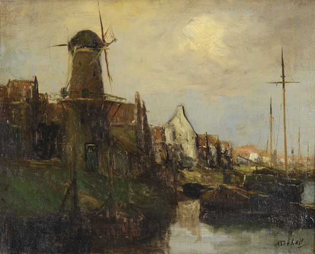ADRIAAN TERHELL OIL ON CANVAS