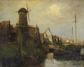 ADRIAAN TERHELL OIL ON CANVAS