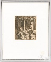 ADRIAEN JANSZ VAN OSTADE, ETCH