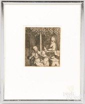 ADRIAEN JANSZ VAN OSTADE, ETCH