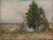 ADRIAN LAMB OIL ON BOARD, 'EAS