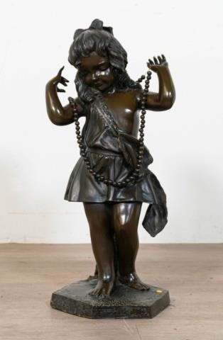 ADRIANO CECIONI BRONZE STATUE