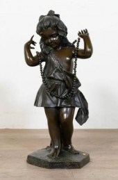 ADRIANO CECIONI BRONZE STATUE