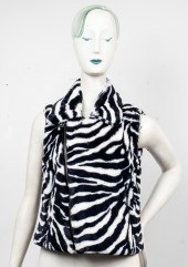ADRIENNE LANDAU ZEBRA PRINT FA
