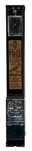 ADVANCE MACHINE CO. 1 CENT BLUE