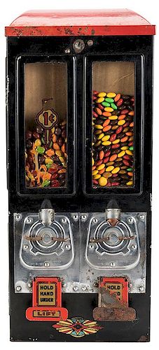 ADVANCE MACHINE COMPANY 1 CENT TWIN
