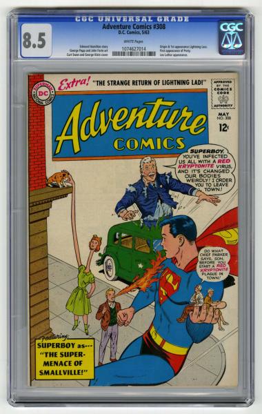 Adventure Comics #308 CGC 8.5