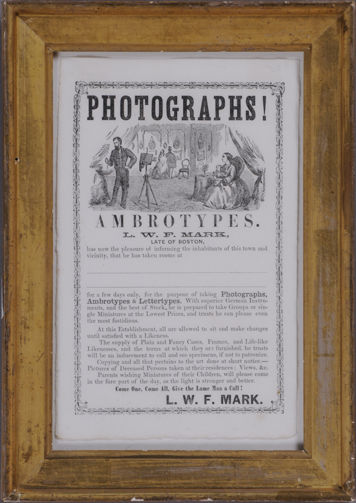ADVERTISEMENT: L.W.F. MARKS