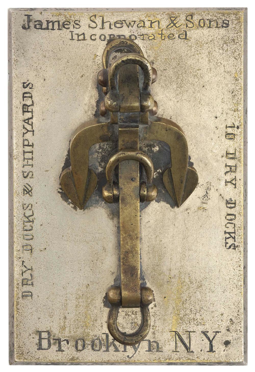 ADVERTISING ANCHOR MODEL 20TH
