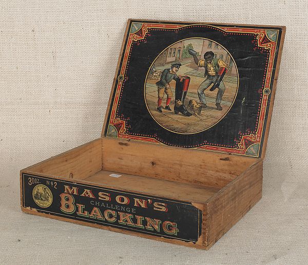 Advertising box for Mason's