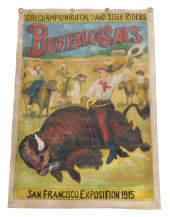 ADVERTISING: "BUFFALO GALS" SA