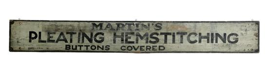 ADVERTISING SIGN.  American  late