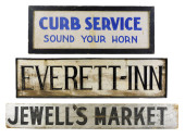 ADVERTISING: THREE LARGER PAIN