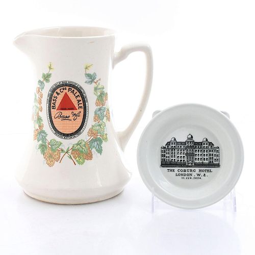 ADVERTISING WARE BASS ALE JUG,