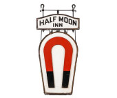 ADVERTIZING SIGN<br>Half Moon