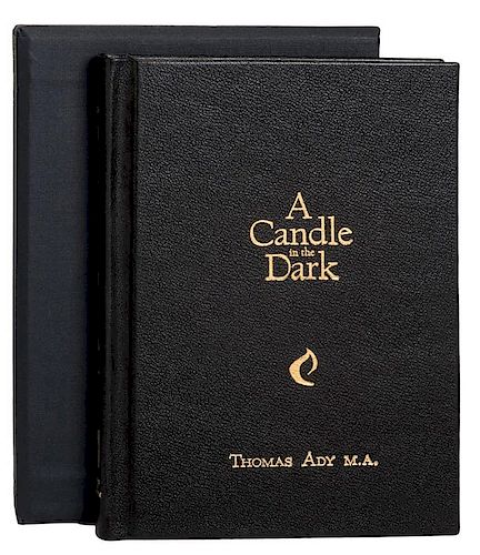 ADY, THOMAS. A CANDLE IN THE