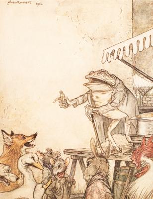 Aesop's Fables, 1912, 4to, 482 of
