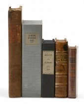 AESOPS FABLES, FIVE EDITIONSFi