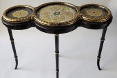 AESTHETIC EBONIZED AND GILT PL