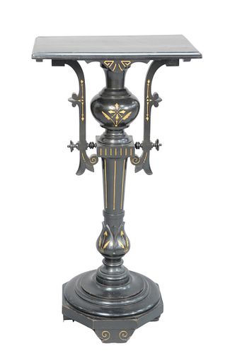 AESTHETIC EBONIZED PEDESTAL WITH