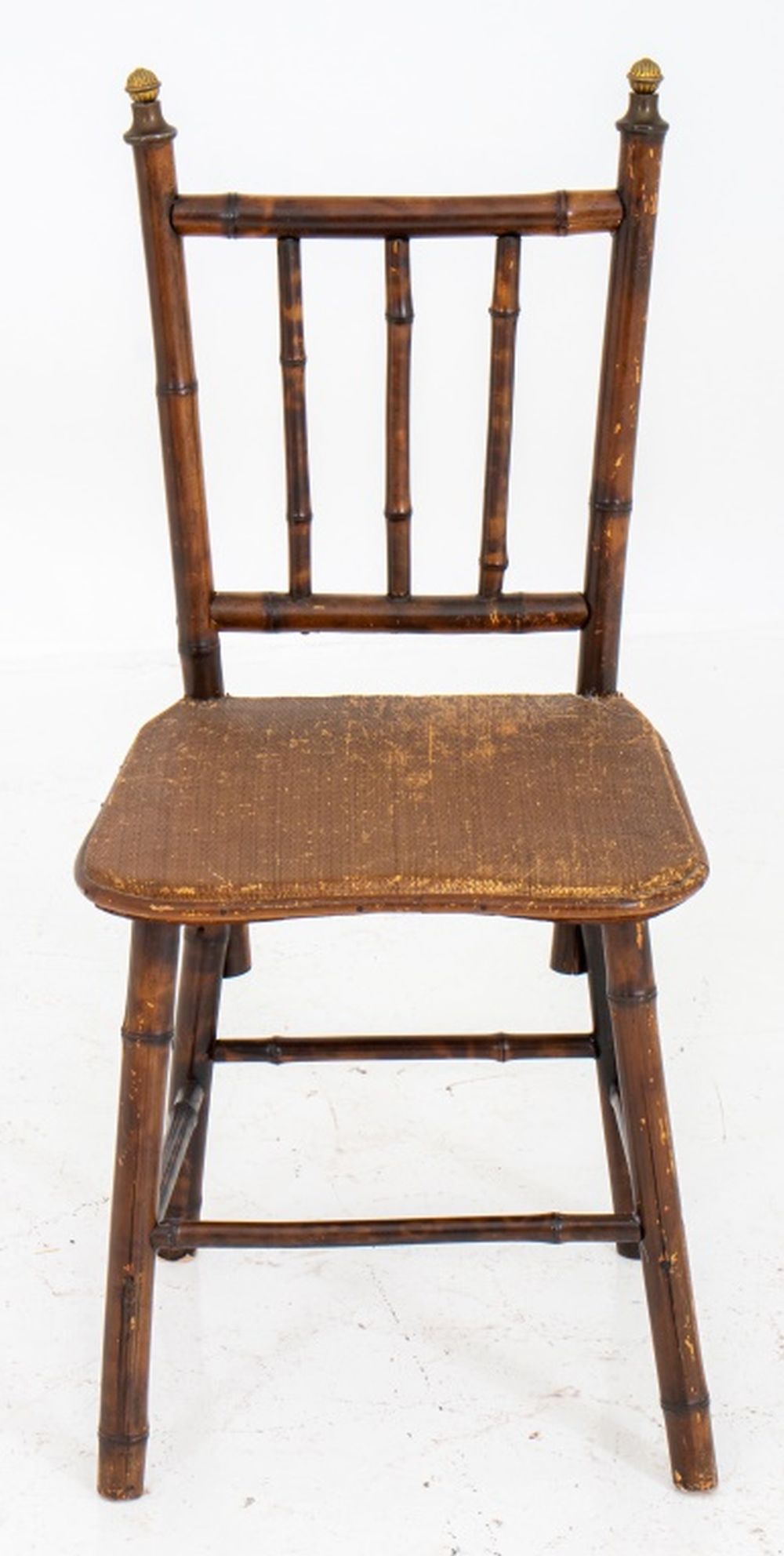 AESTHETIC MOVEMENT BAMBOO CHAIR,