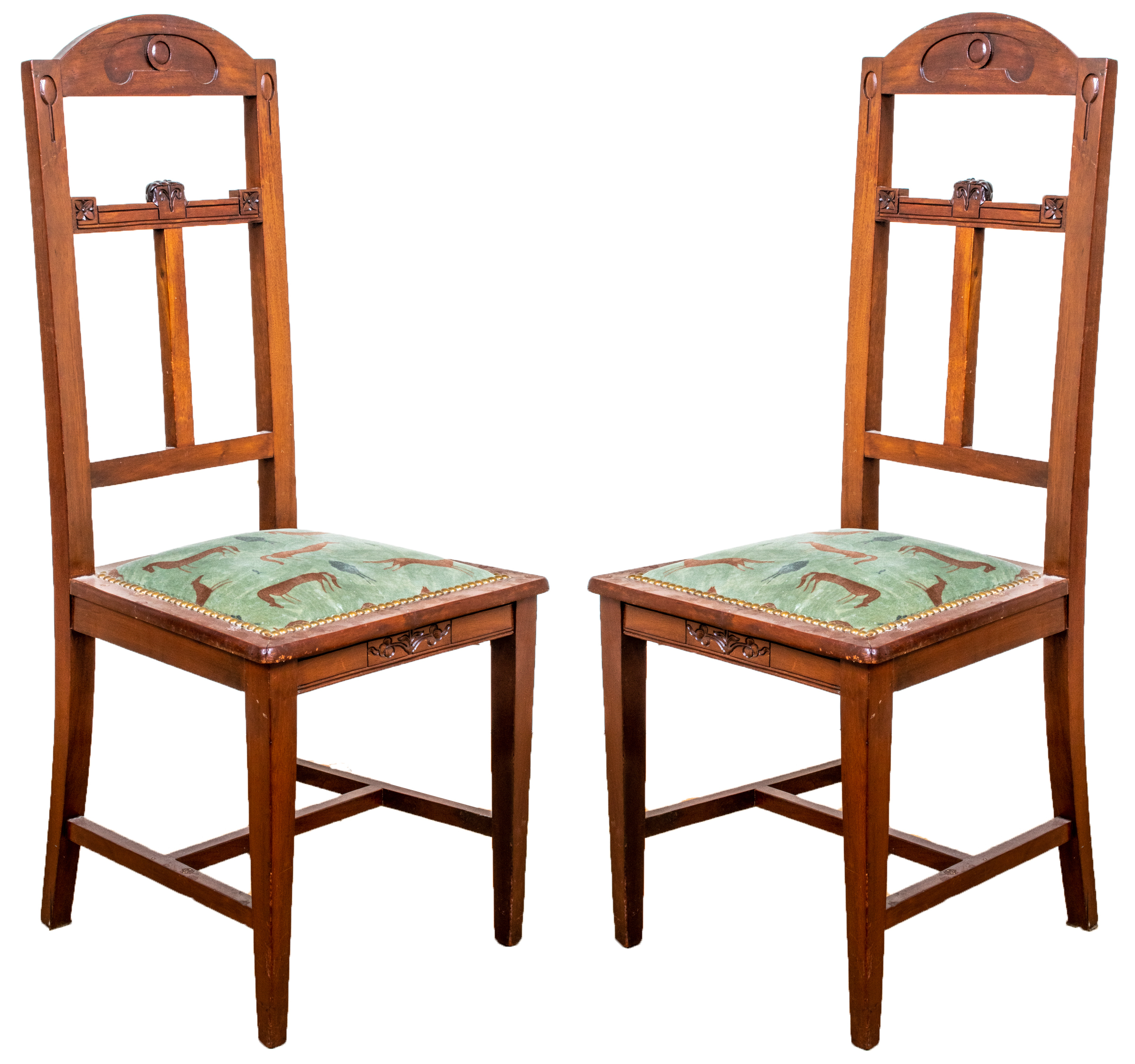 AESTHETIC MOVEMENT CARVED OAK