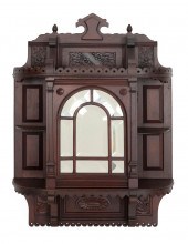AESTHETIC MOVEMENT CARVED WALN