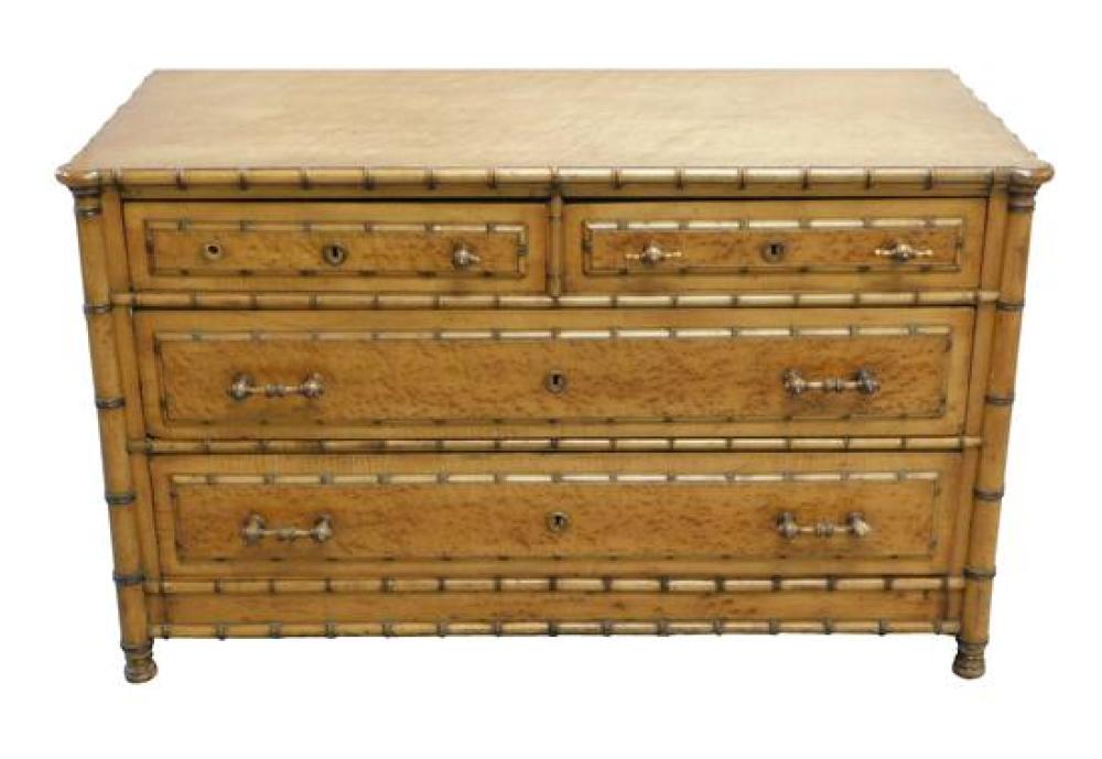 AESTHETIC MOVEMENT CHEST OF DRAWERS