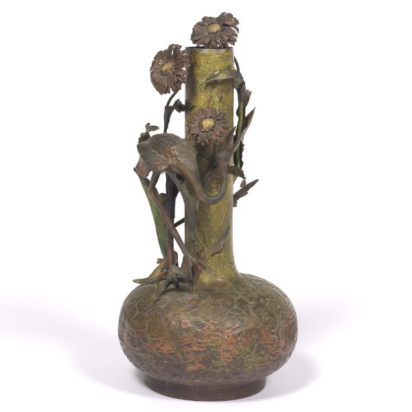 AESTHETIC MOVEMENT COPPER VASE