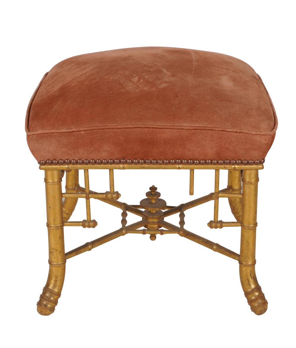 AESTHETIC MOVEMENT GILT BAMBOO