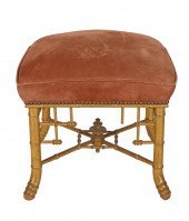 AESTHETIC MOVEMENT GILT BAMBOO