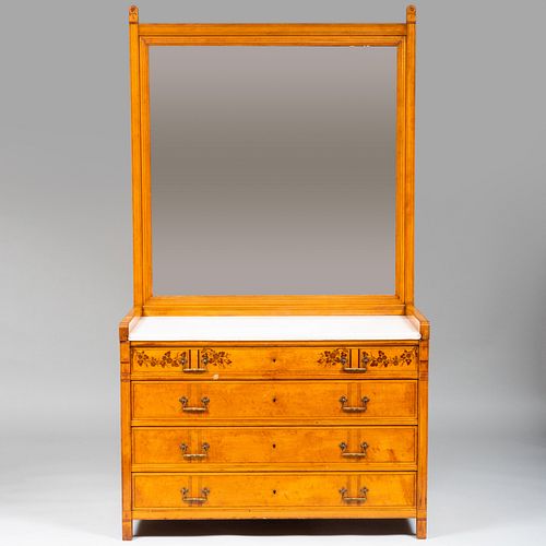 AESTHETIC MOVEMENT INLAID MAPLE