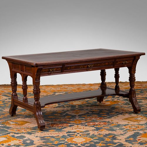 AESTHETIC MOVEMENT MAHOGANY AND