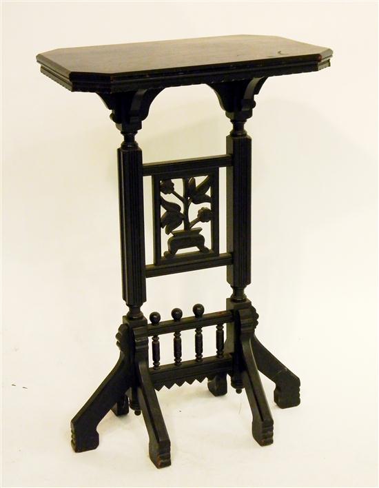 Aesthetic movement mahogany